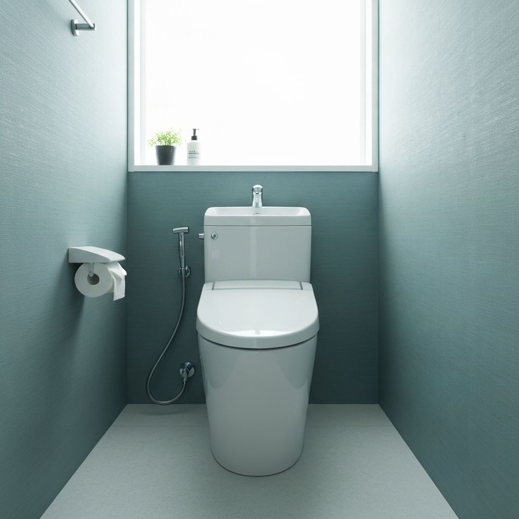 輝くトイレのイメージ